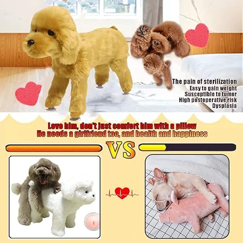 YXWJ Silicone Simulation Mating Dog Toy Male Pet Estrus Vent Dog Toys for  Small Dogs Bulldog Teddy Dog Accesories Vent Sex Simulation,Brown,18cm in  Kenya | Whizz Dog Stocking Stuffers: Toys & Treats