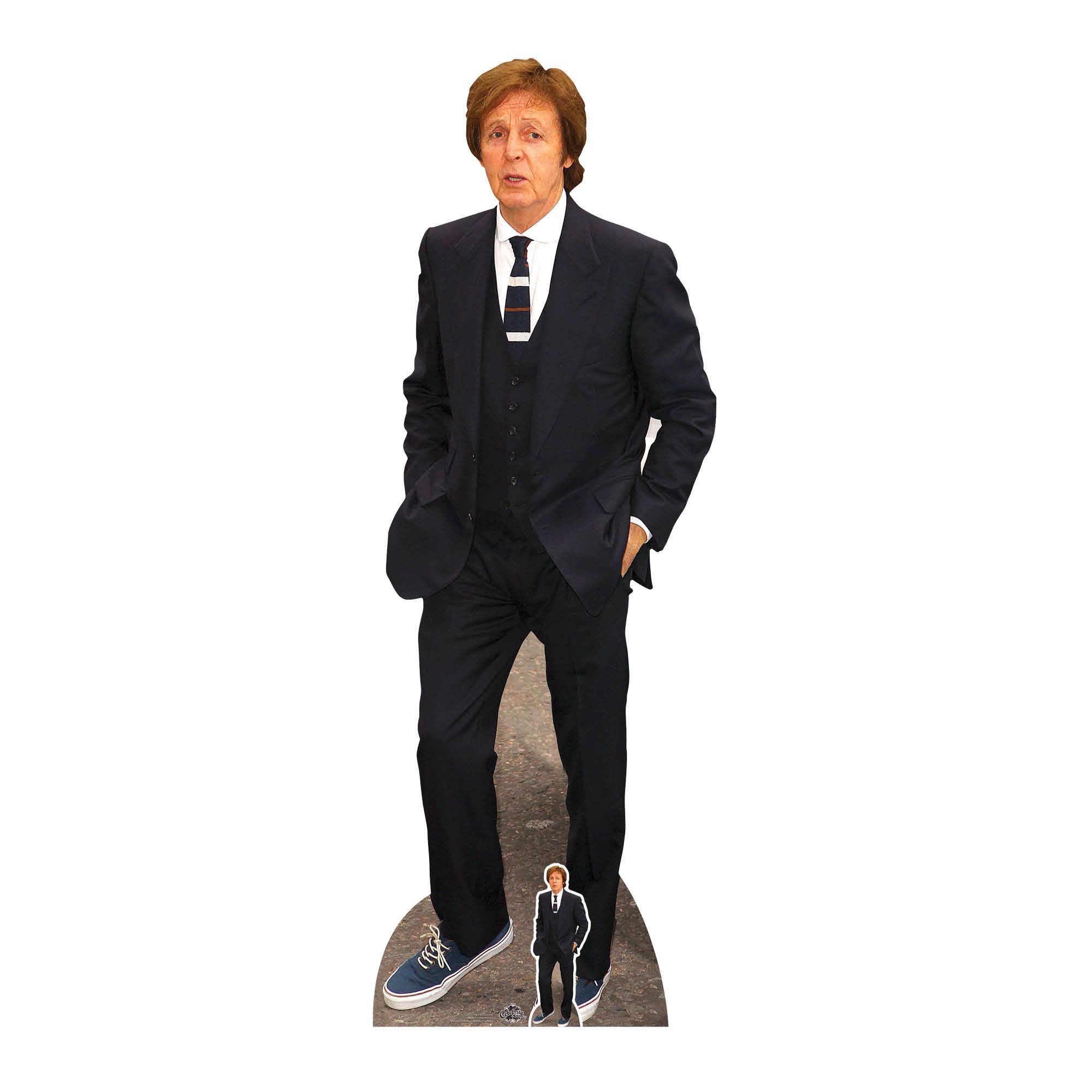 Star Cutouts CS802 Paul McCartney Lifesize Cardboard Cutout with Free Mini – Music Legend Display, Party Decoration & Collector Gift