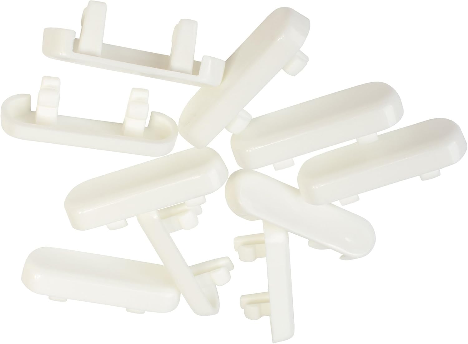 PVC Double Glazing Window Vent Drain Caps Drainage Cover uPVC White