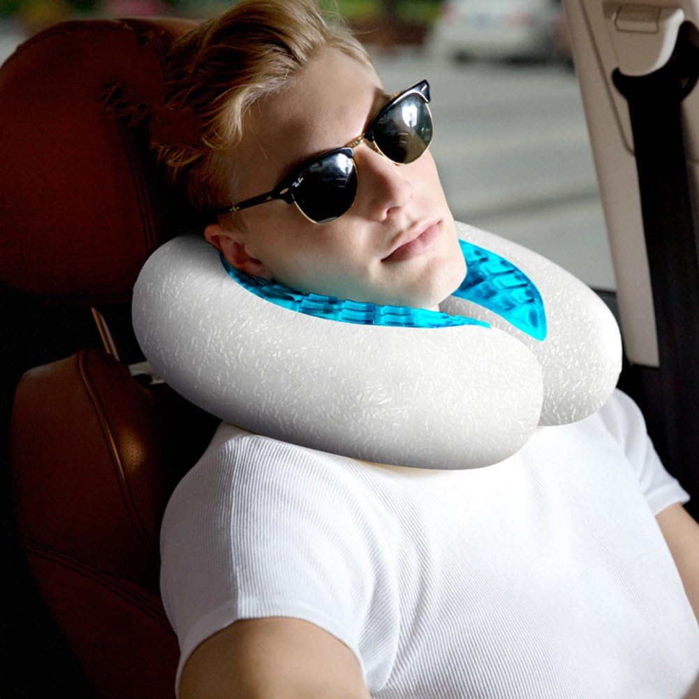 SE7VEN First class flying pillow, pillow travel pillow U type pillow Gel jingzhen care-A