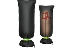 MIXC Outdoor Faucet Covers for Winter Freeze Protection, 15" x 35" Hose Bib Covers for Winter, Reusable Thicker Waterproof Insulated Spigot Cover