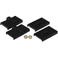 Prothane 7-1709-BL Black Rear Upper and Lower Multi Leaf Spring Pad Kit