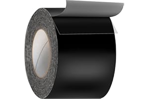 SUNINLIFE Joist Tape for Decking 4''×50', 1 Roll Butyl Deck Joist Tape, Waterproof Butyl Desk Tape, Anti-Corrosion, Weatherproof & Self-Adhesive Flashing Deck Tape Bulk for Protecting Wood Joist Beam Roof