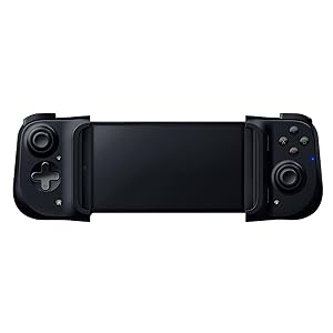 Razer Kishi per Android – Controller Di Gioco Per Smartphone, Connessione USB-C, Design Ergonomico, Adattamento Individuale per Telefoni Cellulari, Stick Analogico, Latenza Bassa- Nero