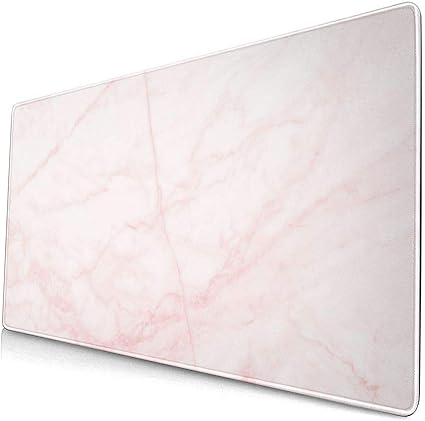 Amazon マウスパッド 大型 ゲーミング キーボードパッド ピンク 大理石 割れ目 大理石風 個性 ゴム底 光学マウス ゲーム 特大 40cm 75cm 滑り止め エレコム 耐久性が良い おしゃれ かわいい 防水 サイバーカフェ オフィス最適 適度な表面摩擦 Dadabuliu Dadabuliu