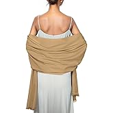 RUI VTRON Shawl Wraps for Women Pashmina Shawls and Wraps for Evening Dresses Large Soft Scarf Winter Scarf Wedding Shawl…
