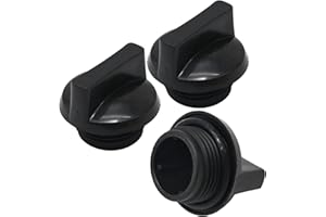 Anxingo 3Pcs 63405 Water Drain Thread Plug with O-Ring Seal Replacement for Harbor Freight Predator 2" 3" 212cc Water Pump Re