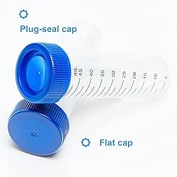 Biologix 50ml Conical Centrifuge Tubes,25Pcs