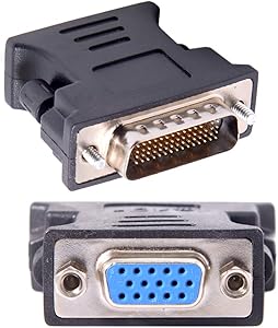 CY LFH DMS-59pin Male to 15Pin VGA RGB Female Extension Adapter for PC Graphics Card