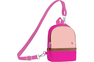 Babysun Mini Backpack Keychain Wristlet Pouch Small Change Coin Purse Cute Zipper Wallet With 3 RFID Card Slots For Women/Men Airpods Cosmetics