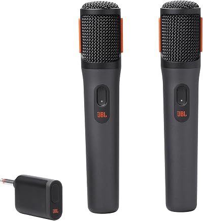 JBL Partybox Digital Wireless Microphones 2.4 GHz 20h Black with Dongle