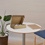RLAVBL 25 Pack Small Shipping Boxes 9x6x2 Brown Corrugated Carton view 6