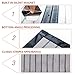 Magnetic Screen Door Mesh Screen Door, 34”x82” MAX Full Frame Velcro Fly Mosquitos Bug Insect Screen for Sliding Glass Door French Door Patio Door, Full Frame Hook & Loop
