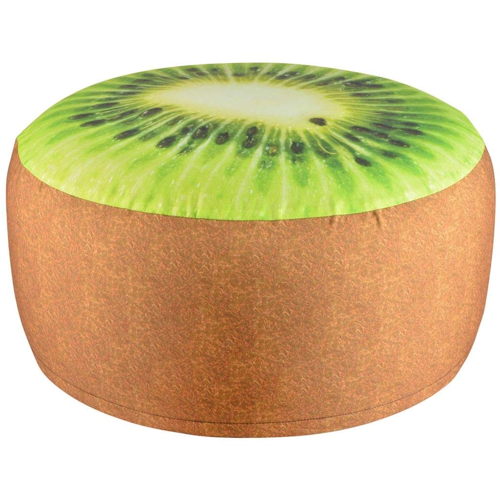 Fallen Fruits BK012 Gardenpoof, Vinyl, Green, 58.42 x 58.42 x 33.02 cm