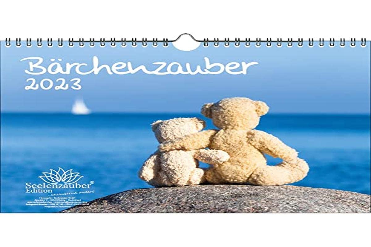 Bärchenzauber DIN A4 Calendar for 2023 Teddy and Bears - Seelenzauber