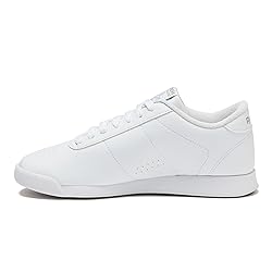 Reebok womens Princess Running Shoe, White/Gum, 7.5