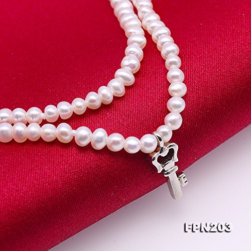JYX Pearl Sterling Silver Pendant 