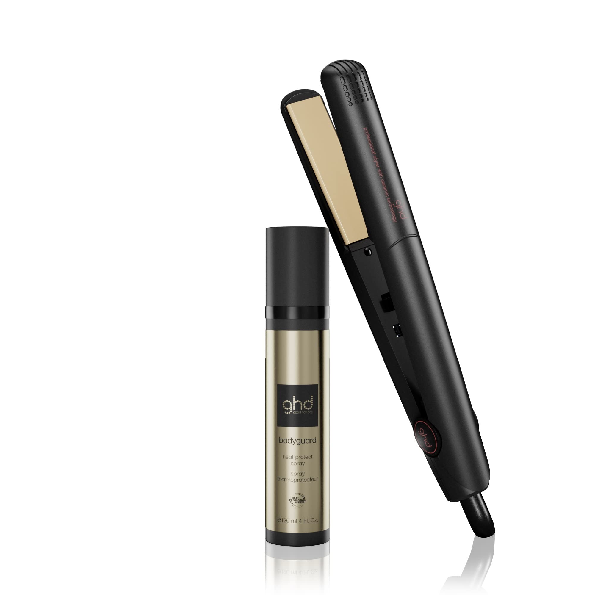 ghd Original Professional Styler & Heat Protect Spray Bundle