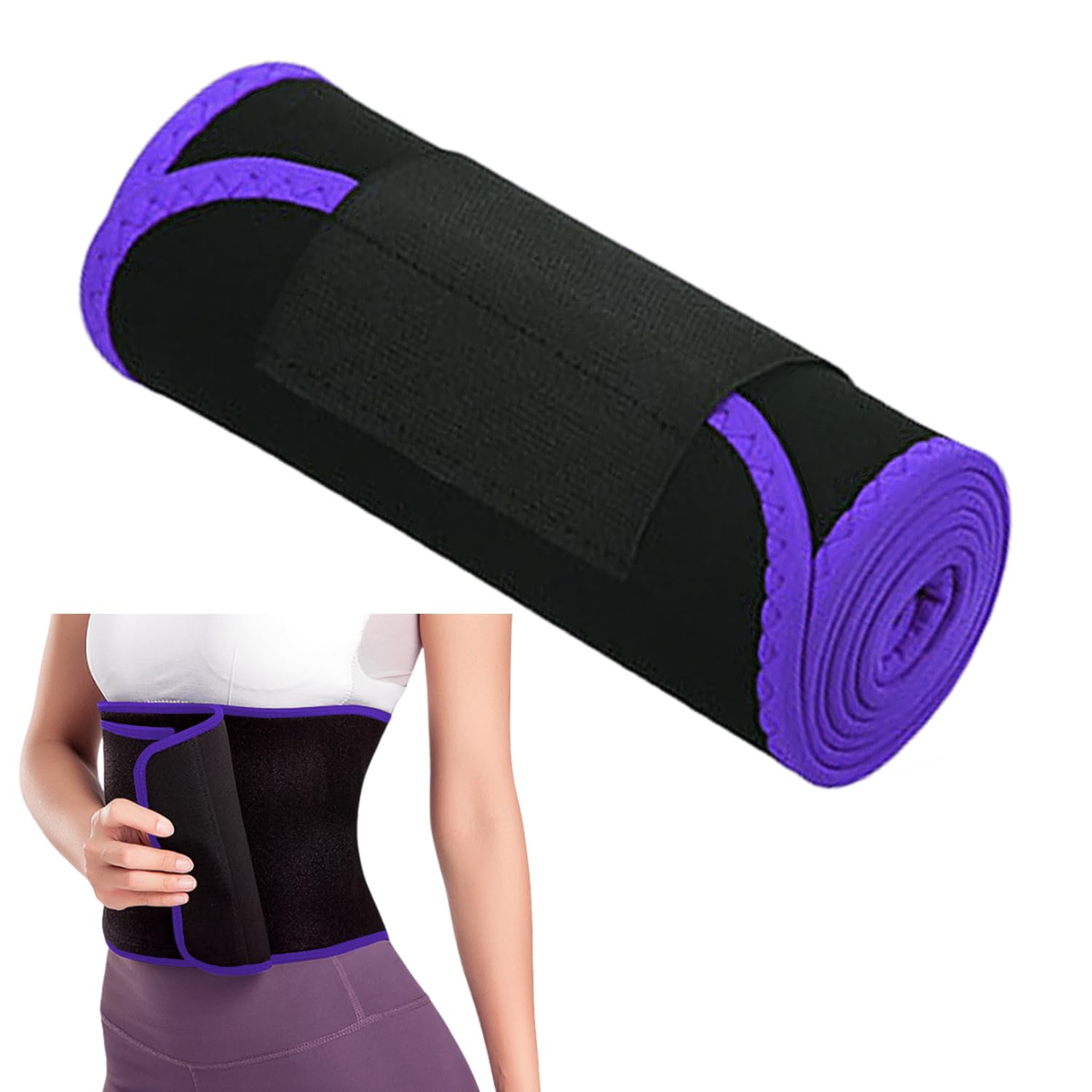 XMNIVATE Waist Training Belt - Women's Abdominal Trainer, Adjustable Fitness Belt