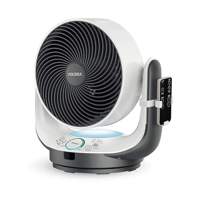FOCHEA Air Circulator Fan Powerful Oscillating Desk Fan/Table Fan