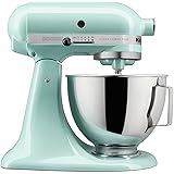 KitchenAid Ultra Power Plus Series 4.5-Quart Tilt-Head Stand Mixer, Ice, KSM96IC