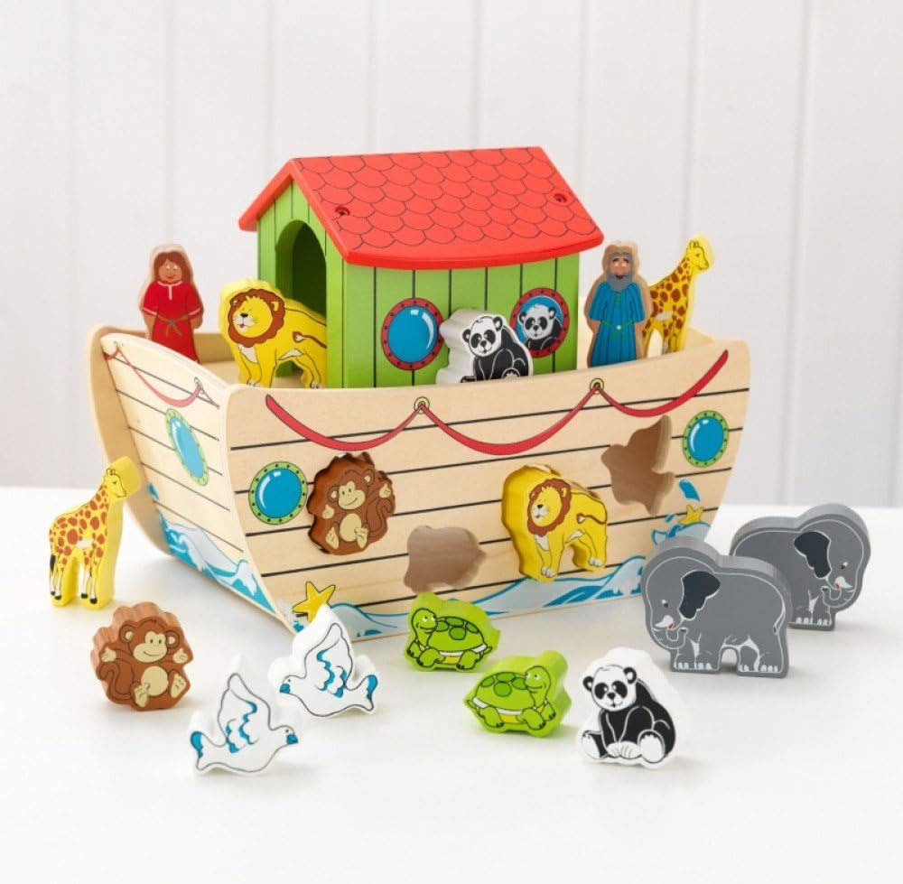 kidkraft noah's ark shape sorter