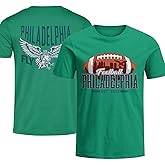 Football Short Sleeve T-Shirt Apparel, City Gifts for Men Women,Fans Gameday Apparel, Team City Pride Tailgating T Shirt.