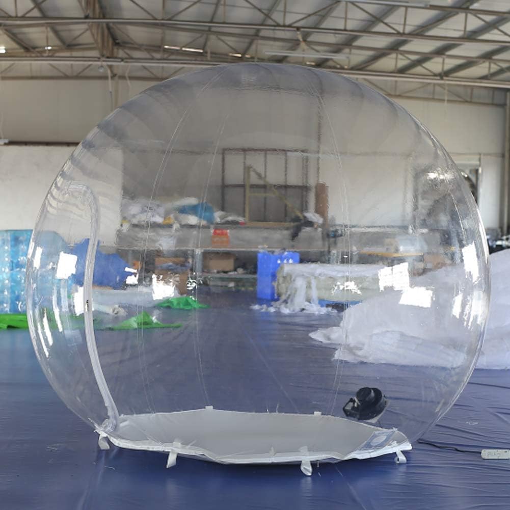 Sayok Inflatable Crystal Ball Inflatable Bubble Igloo Tent Transparent Dome with Air Blower Inflatable Mall for Advertising Wedding Festival Event Exhibition
