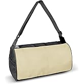 C&F BOGMOST Small Travel Duffel Bag Foldable Waterproof Gym Bag for Gym Beach Swim Bags Men Women Duffle Bag Lightweight Oxford Cloth Sports Bags -Beige