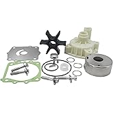 HeuroFosh 18-3523 18-9079 Water Pump Impeller Repair Kit with Housing and Wave Washer Kit for Yamaha 115 130 HP Outboard Motors replaces 68V-W0078 61A-44311