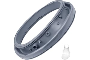 ARLBA Upgraded DC97-16140P DC97-19755A Washer Door Gasket Boot Seal Bellow Diaphragm Compatible with Samsung Front Load Washer Door Seal WF45N5300AW/US WF45M5500AZ/A5 WF45K6200AW/A2 WF45K6300AW/A2 Parts