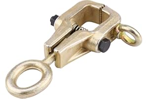 AYNEFY 1Pc 2-Way Pull Clamp, Pull Clamp Auto Body 5 Ton Top and Straight Automatic Tightening Frame Grips Auto Body Repair Pull Clamp for Car Auto Body Frame Repair