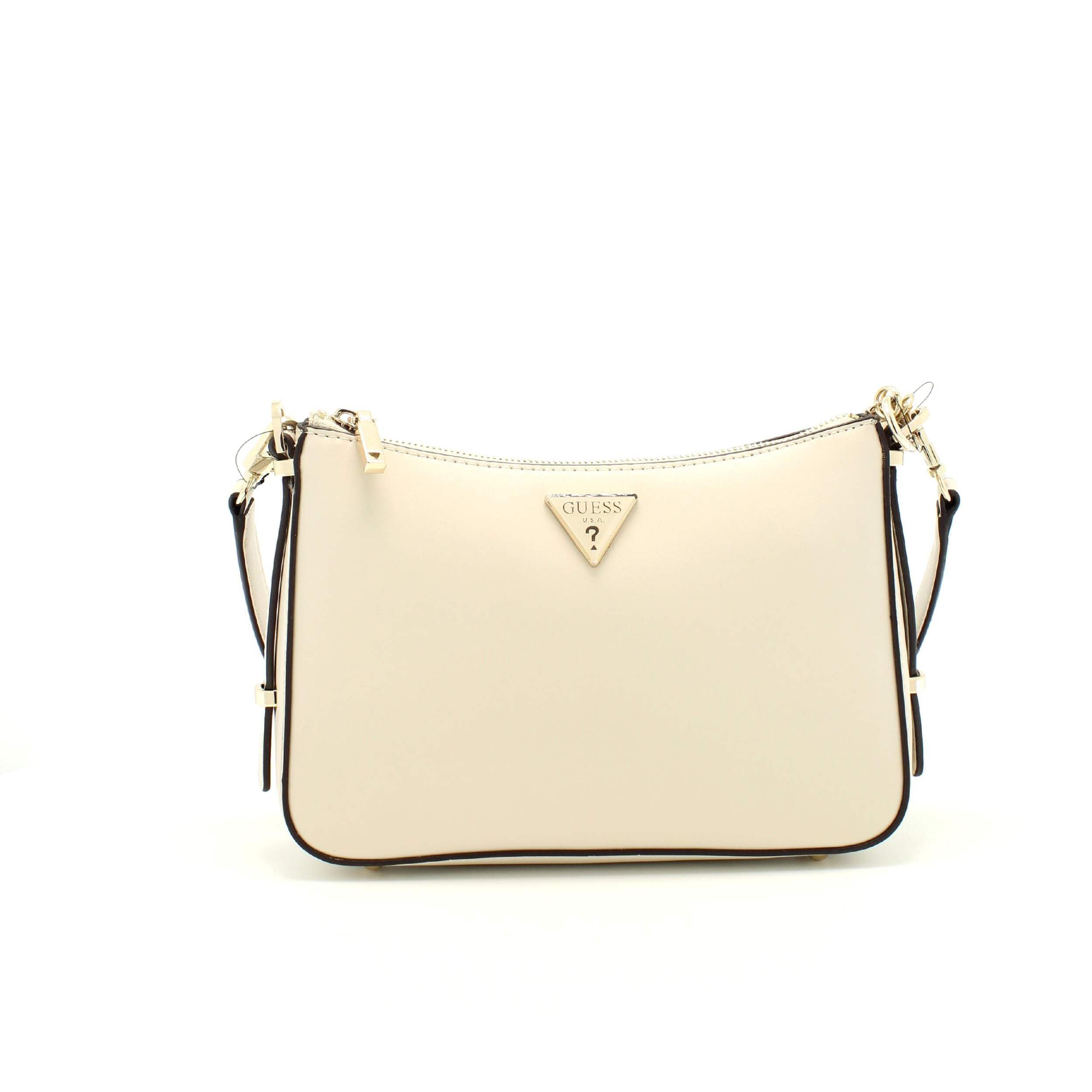 GUESS Daryna Top Zip Shoulder Bag, Bone