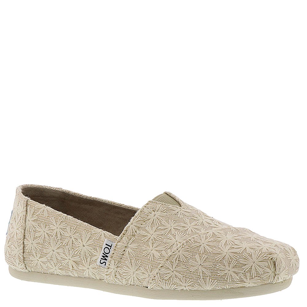toms natural daisy metallic
