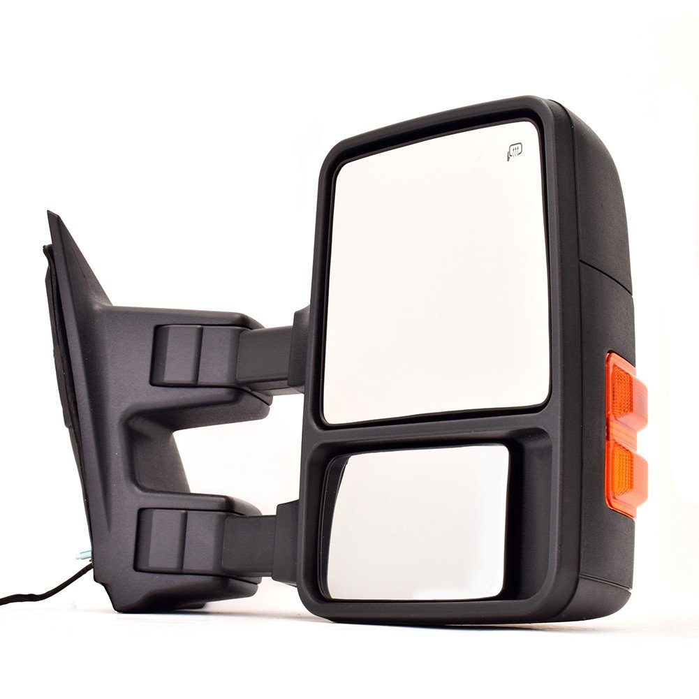 Amazon.com: DEDC Ford Towing Mirror Right Passenger Side Mirror Power Heated  W/Turn Signal Light Towing Mirrors For 08-15 Ford Super Duty F250 F350  F450: ...