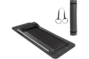 SHOUKEN Treadmill Walking Pad Mat for Carpet Floors,Folding Treadmill Mat for Hardwood Floors,for Under Exercise Bike, Exercise Equipment Mat,Reduce Noise Shock Absorption