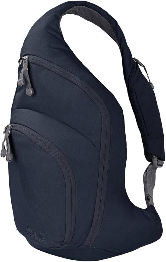 Jack Wolfskin Unisex Schultertasche Centennial, night blue, 48 x 26 x