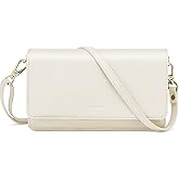 nuoku Crossbody Bag for Women Cellphone Little Purse with Credit Card Slots Lightweight Leather Wristlet Wallet | Cellphone, Little Purse, Lightweight