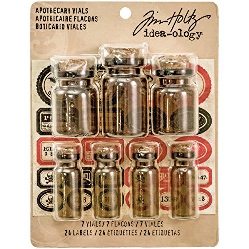 Tim Holtz - Idea-Ology Apothecary Vials