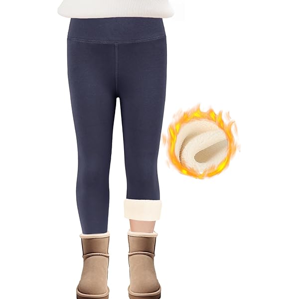 Comfyouth meisjes fleece gevoerde thermische leggings kinderen 4-13 jaar winter fleece gevoerde broek dikke warme katoenen broek, Zwart, 140 Comfyouth meisjes fleece gevoerde thermische leggings kinderen 4-13 jaar winter fleece gevoerde broek dikke warme katoenen broek, Zwart, 140
