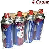 Uniware&reg; Butanel Fuel Canisters for Portable Camping Stoves