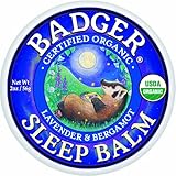 Badger Sleep Balm 2 oz Tin - Lavender and Bergamot