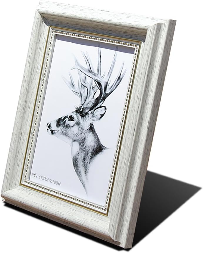 2 Set of Wood Photo Frame 4x6, Rustic Wood photo Frame, White Wood Photo Frame