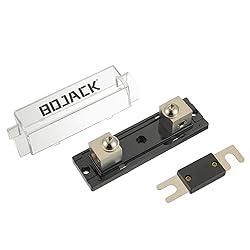 BOJACK 0/2/4 Gauge AWG in Line ANL Fuse Holder with