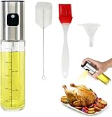YAOTROOP 100ml Oil Sprayer Dispenser with Brush for BBQ & Cooking view 1