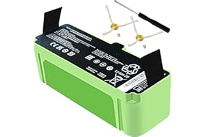 Lcenerga for iRobot Roomba Replacement Parts Roomba 1800Li Lithium Ion Battery - Compatible with Roomba 980 960 895 890 860 695 680 690 675 640 614 Series 14.4V 26Wh 1800mAh