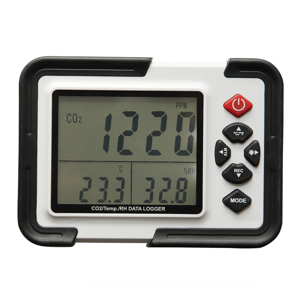 Carbon Dioxide Data Logger Indoor Air Quality Meter CO2 Detector