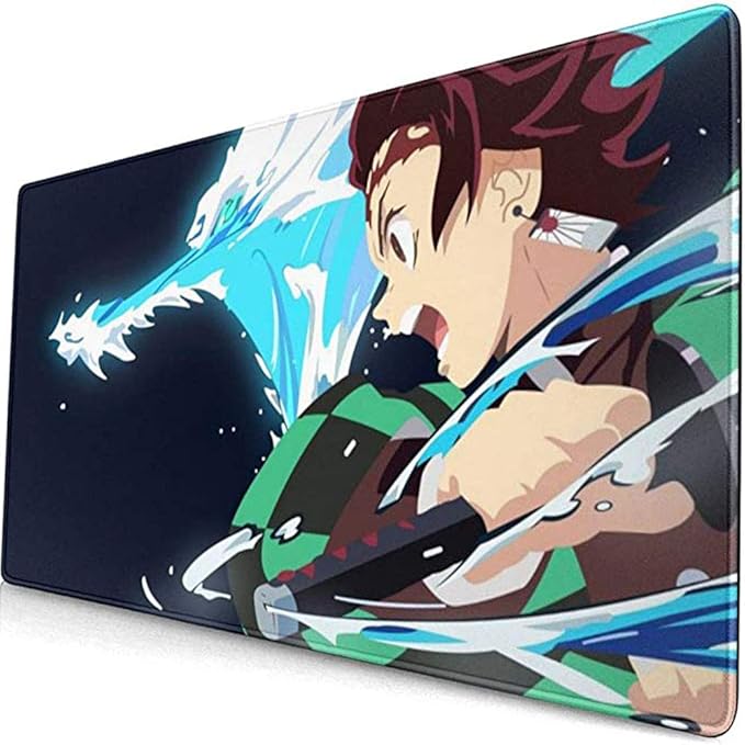 Ergouzi Mousepad Anime Mouse Pad Non Slip Rubber Base Design Extended Mousepad With Base Anime Large Expansion Mouse Pad B 900x400x3mm Amazon Co Uk Kitchen Home