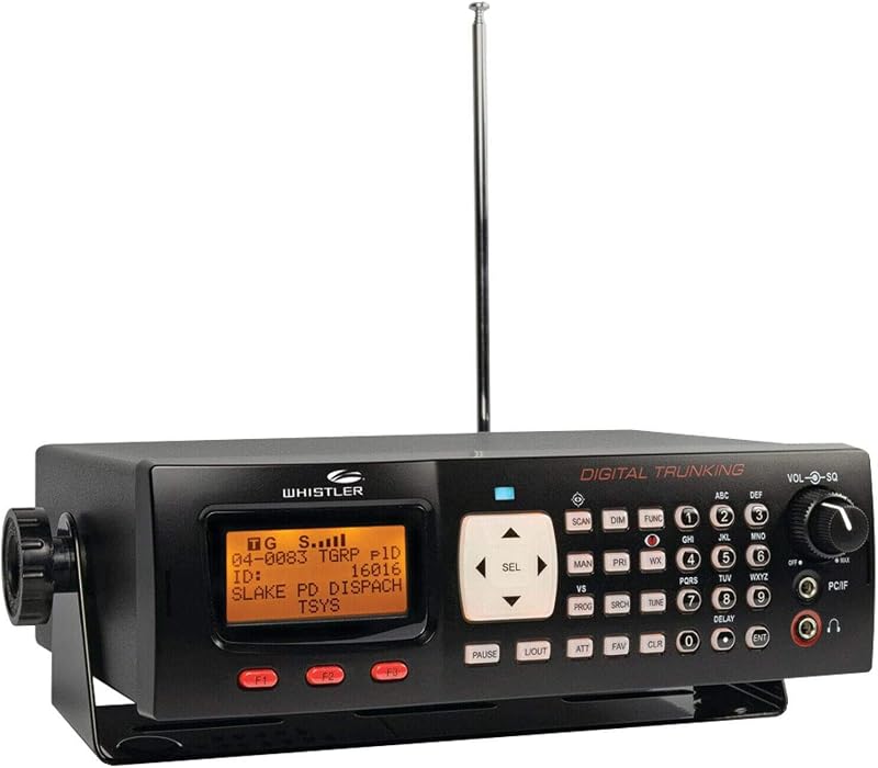 Whistler Digital Desktop Scanner Object Oriented User Interface Menu Driven