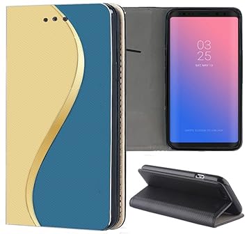 Samsung Galaxy S5 / S5 Neo Hülle Premium Smart Einseitig Flipcover Hülle Samsung S5 Neo Flip Case Handyhülle Samsung S5 Motiv